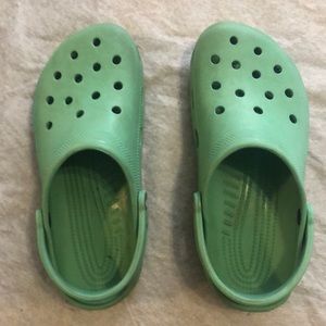 Size 8 men’s , Size 10 women’s Crocs:  Authentic